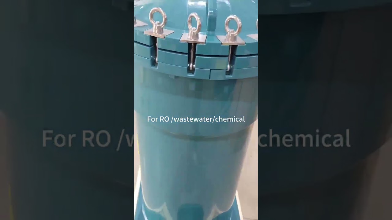 30 Inch 25 Cartridge PP Filter Housing | High Flow Industrial Cartridge/BAG Filter System