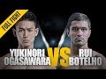 One full fight  yukinori ogasawara vs rui botelho  massive spinning elbow  june 2018