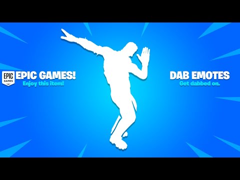 DAB EMOTES IN FORTNITE #shorts