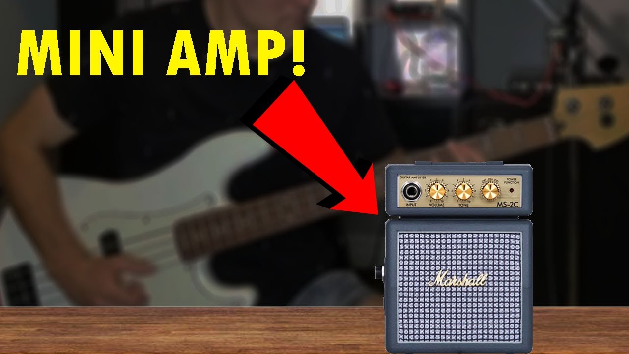Playing Bass Through a Micro Amp Sounds Surprisingly Good! YouTube