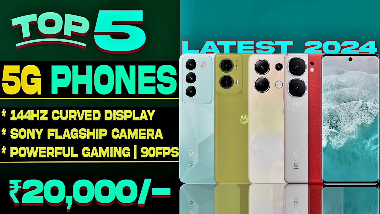 Flagship Phones| Top 5 Best & All-Rounder 5G Phones Under 20000 in 2024 ...
