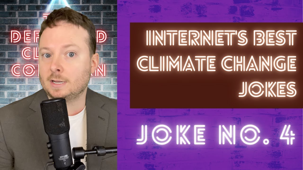 The Internet's Best Climate Change Jokes | Depressed Climate Comedian | Joke 4