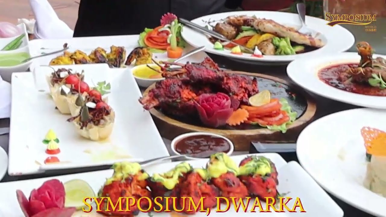 Symposium Dwarka – Best Restaurant in Dwarka | Open Terrace, Ambience, Food & Great Vibes 🍴✨