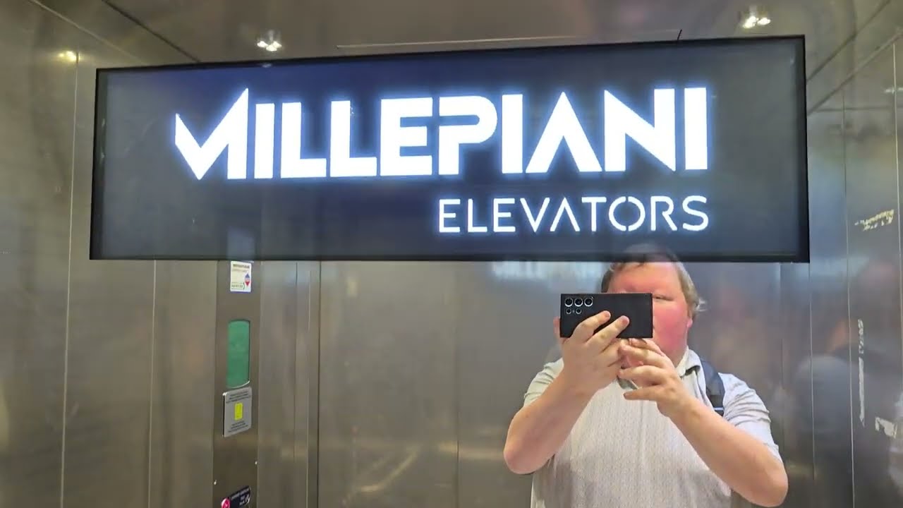 Millepiani land! Lifts at @ Milan Malpensa Airport Terminal 1 in Italy (IT)