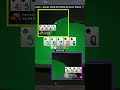 yolof1 flops bottom straight vs. KennedyP and starts check-calling down... #highstakespoker #plo