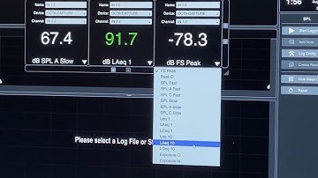 SPL Measurement Setup - Rational Acoustics Smaart v9