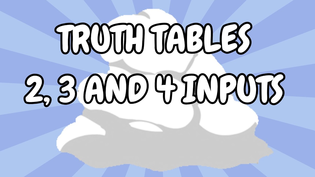 Truth Tables - YouTube