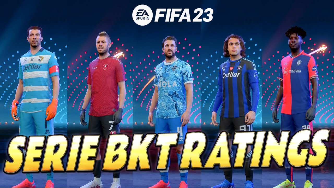 FIFA 23 | SERIE BKT Player Ratings & Faces
