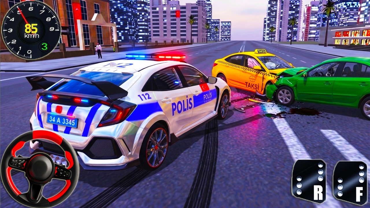 Real Police Car Chase Simulator 3D - Extreme Cop Pursuit Multi-Storey ...
