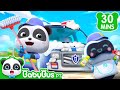 É Hora de Lavar o Carro 🧼🫧🚗  | Mecânico Bebê Panda do BabyBus Brasil | Músicas Infantis em Português