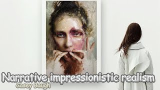 Narrative impressionistic realism, Casey Baugh. screenshot 2