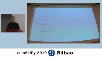 EuroSciPy 2019 Bilbao - Data sciences in a polyglot world with xtensor and xframe - Sylvain and Wolf