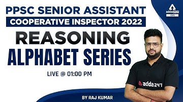 PPSC Senior Assistant, Cooperative Inspector 2022 | PPSC Reasoning | Alphabet Series #1 By Raj Kumar