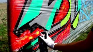 Doke | Foil graffiti | (Graffiti video)
