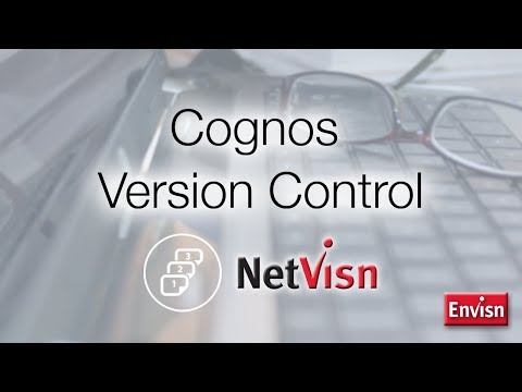 Cognos Version Control in NetVisn
