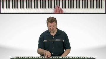 "C" Minor Melodic Piano Scale - Piano Scale Lessons