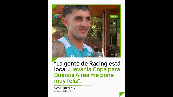 "LA GENTE ESTABA ILUSIONADA COMO NOSOTROS" I Gastón Martirena habló con TN sobre el épico triunfo