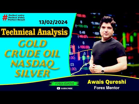 xauusd fundamental analysis| inflation | crude oil hindi | 13 FEB 2024 ...