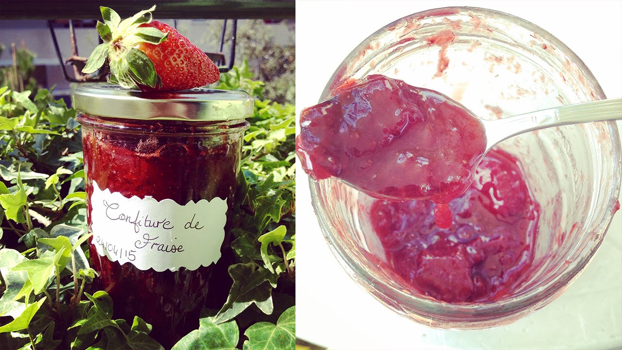 Le secret de ma confiture de fraise ღ YouTube