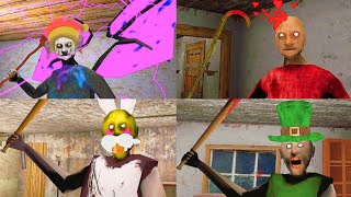 Granny V1.8.All Latest Mods Jumpscare Scene | Granny Vs Grandpa Scary Jumpscare Ep03 #granny