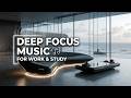 Deep Work Music | Ocean Serenity for Flow State Focus | Ambient Study &amp; Productivity Beats