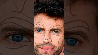 Piqué con la cara de Shakira #Photoshop