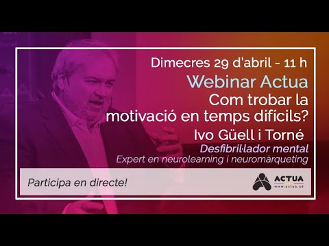 Vídeo: Com Trobar La Motivació