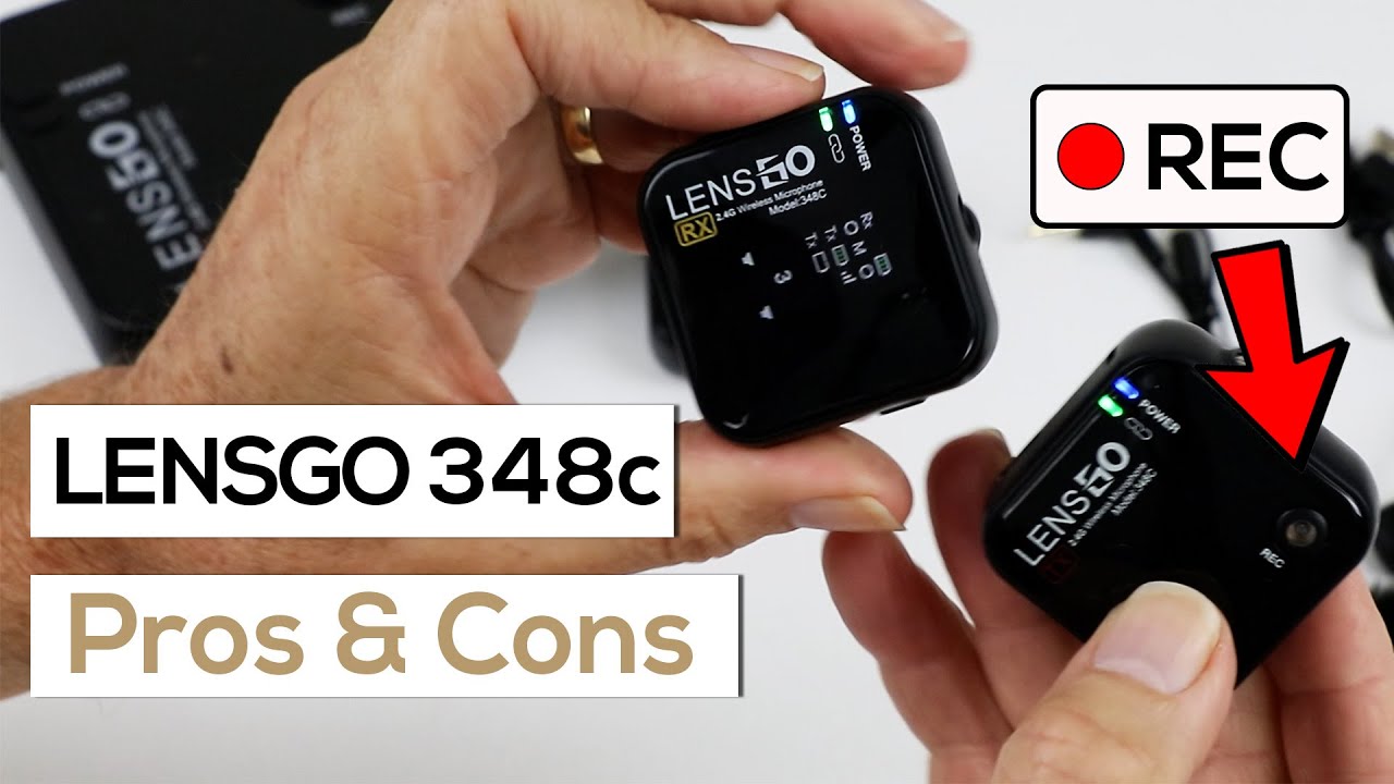 LensGO 348c Dual Wireless Mic and Recorder YouTube