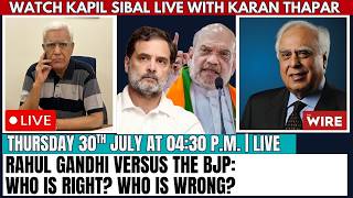Rahul Gandhi versus the BJP: Who is right? Who is wrong? | Live