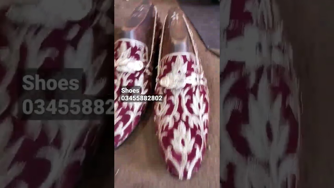 *Low*Price*👈Pakistani Top Class Party Wear Grooms Shoes Wedding Collection 👆Handwark By Safa Mall 🇵🇰