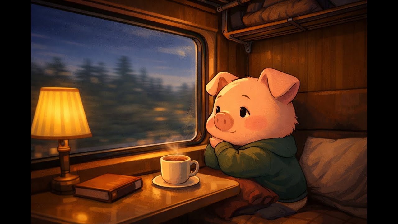 Cozy pig journey ☕ ambient & lofi • 24/7
