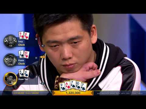 Final Table | HK$1 Million Short Deck Ante Only | Triton Poker Super High Roller | Part 3