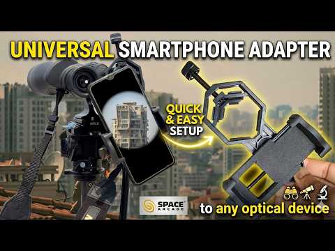 📱🔭 How to Connect your Phone and Telescope: Phone Adapter Mount Review - Smartphone Astrophotography