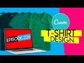 How To Create T-Shirt Designs With Canva | Canva T-Shirt Design Tutorial $2021