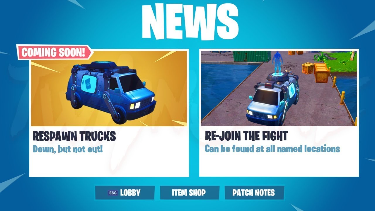 new reboot van coming to fortnite respawn in fortnite coming soon fortnite season 8 - fortnite season 8 reboot van locations