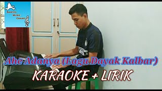 Ahe Adanya- Jacky Putirulan Ft Ella Beltra  ( Karaoke   Lirik)