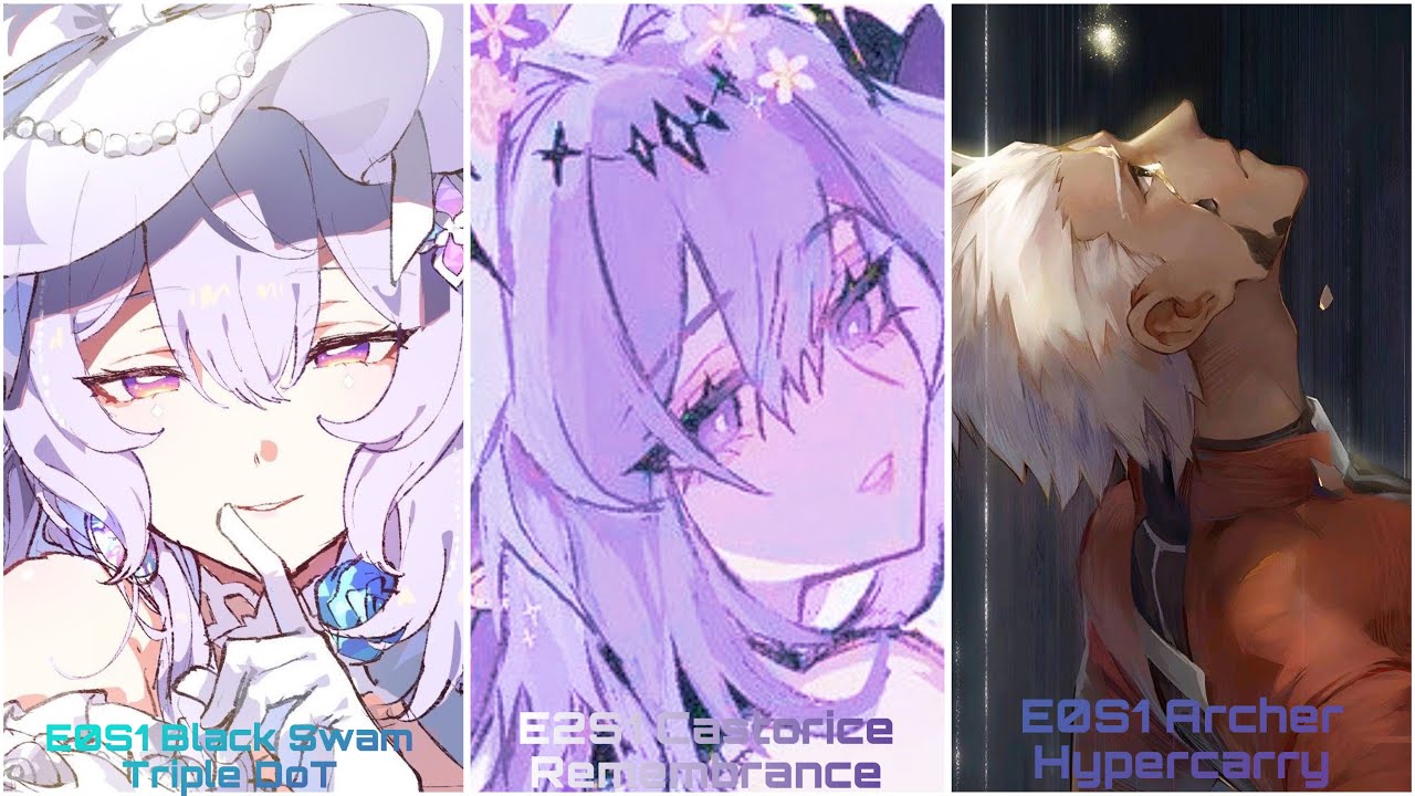 Black Swan Castorice Archer Anomaly Arbitration Full Star| Honkai: Star Rail v4.0