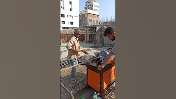 Threading  of bars for Coloum jointing #shorts