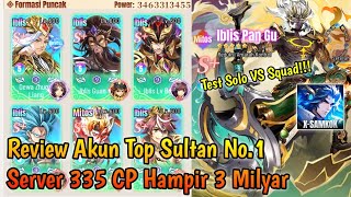 Review Akun Top Sultan!! Baru 1 Bulan CP 3 Milyar - X Samkok Gameplay screenshot 5
