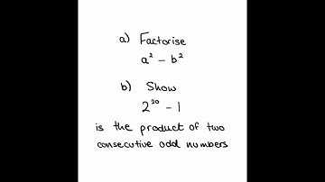 Problem Solving A Hidden Difference of Two Squares Question | GCSE and A Level Maths Revision #maths