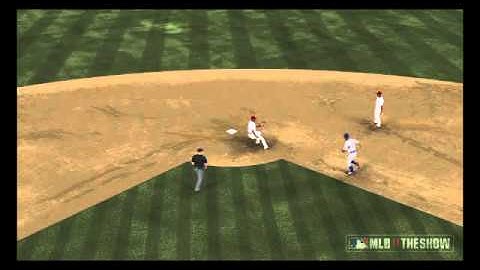 Reds Unbelievable Double Play