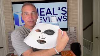 Wireless 7-Color LED Light Therapy Mask for Clear &amp; Youthful Skin | At-Home Skincare Review