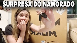 SURPRESA DO NAMORADO E O MAIOR RECEBIDO AMERICANO DO CANAL! MUKKPET EBIKE