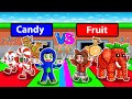 0 To 100 TRILLION Candy vs Fruit in Steal A Brainrot Roblox!!!😱