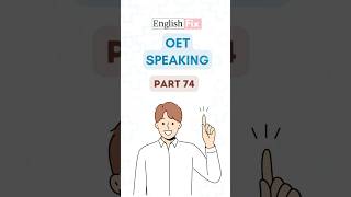 🧏 #OET SPEAKING!