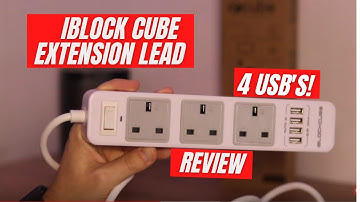 iBlockcube Extension Lead | 4 USB