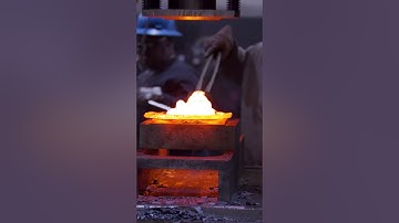 Forging Crosby Shackles #industrialmanufacturing #howitsmade #liftingequipment