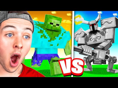 BeckBros React To STRONGEST MOBS TOURNAMENT in Minecraft *movie*