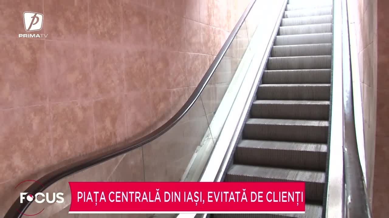 Piața Centrală din Iași, evitată de clienți. Tarabe goale și taxe prea mari