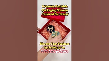 Packaging factory. Folding box customization case